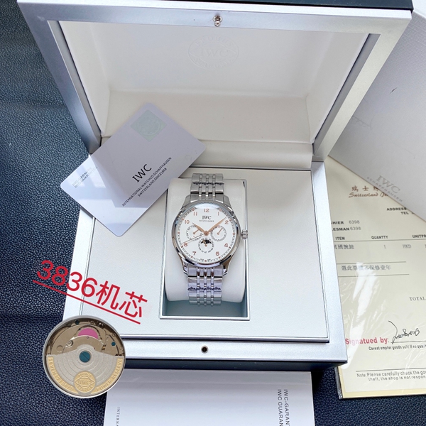 アイ・ダブリュー・シー角部分ディテール